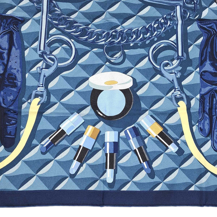 HERMES 
スカーフ 大判 シルク 
カレ 90 Beaute Composee ボテ コンポゼ