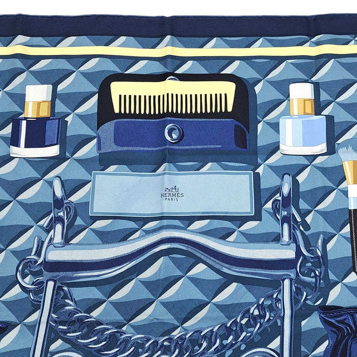 HERMES 
スカーフ 大判 シルク 
カレ 90 Beaute Composee ボテ コンポゼ