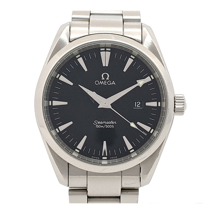OMEGA 
Seamaster Aqua Terra 
Includes papers