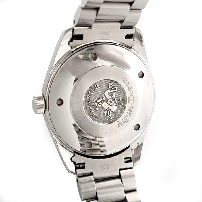 OMEGA 
Seamaster Aqua Terra 
Includes papers