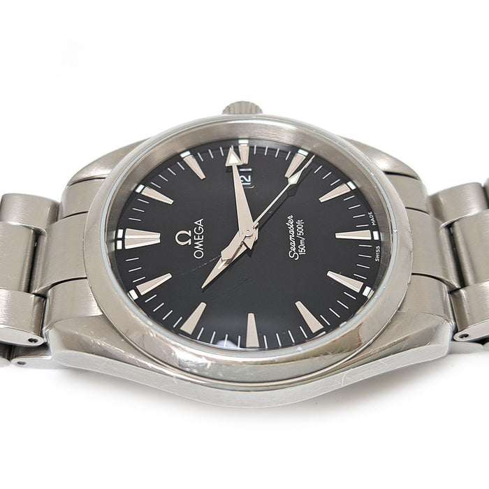 OMEGA 
Seamaster Aqua Terra 
Includes papers
