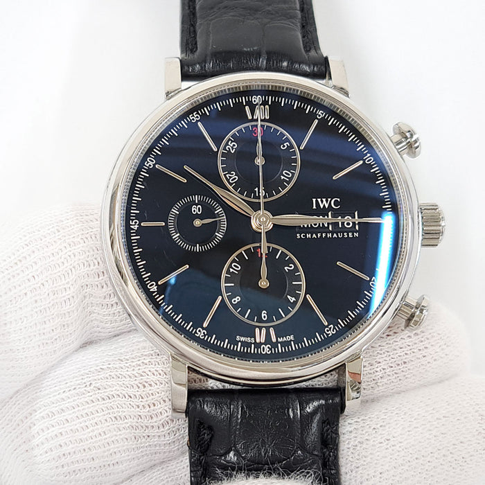 IWC 
Portofino Chronograph 
Includes box and papers