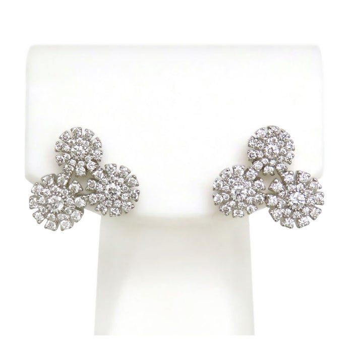 Damiani 
マルゲリータ ピアス 3モチーフ