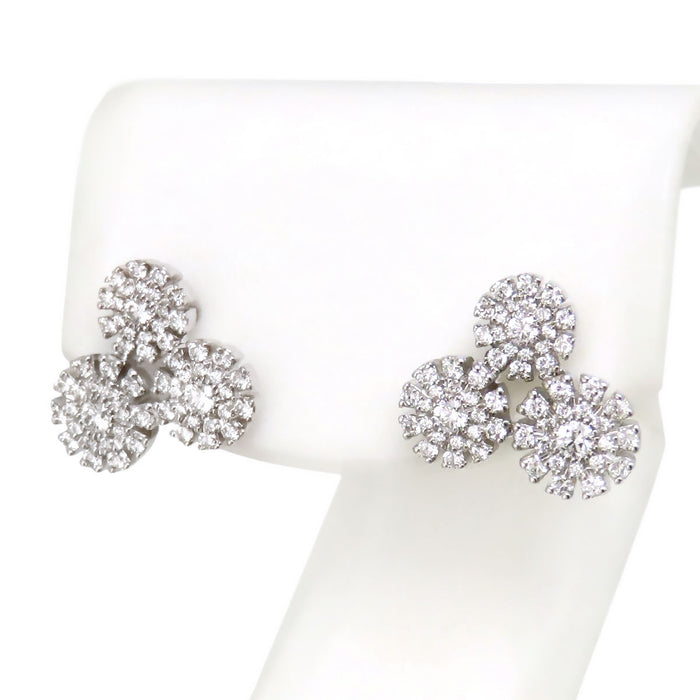 Damiani 
マルゲリータ ピアス 3モチーフ