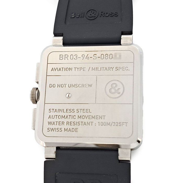 Bell＆Ross 
BR03 クロノグラフ 
箱ギャラ付