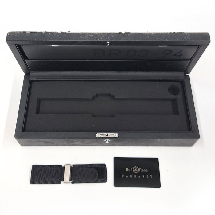 Bell＆Ross 
BR03 クロノグラフ 
箱ギャラ付