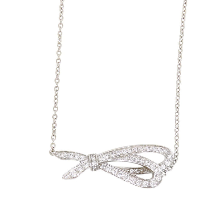 TIFFANY&Co. 
Diamond Bow Bracelet