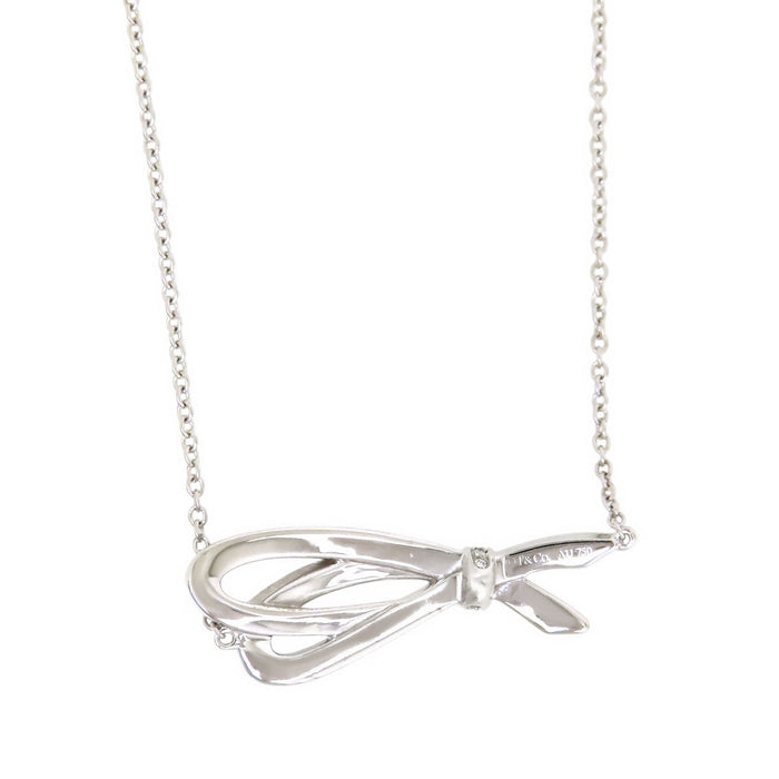 TIFFANY&Co. 
Diamond Bow Bracelet
