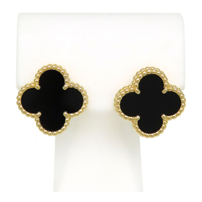 Van Cleef & Arpels 
Vintage Alhambra Earrings