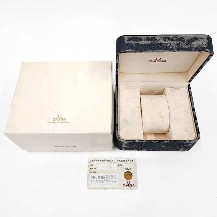OMEGA 
シーマスター120 ジャックマイヨール2000 NOS 
箱ギャラ付