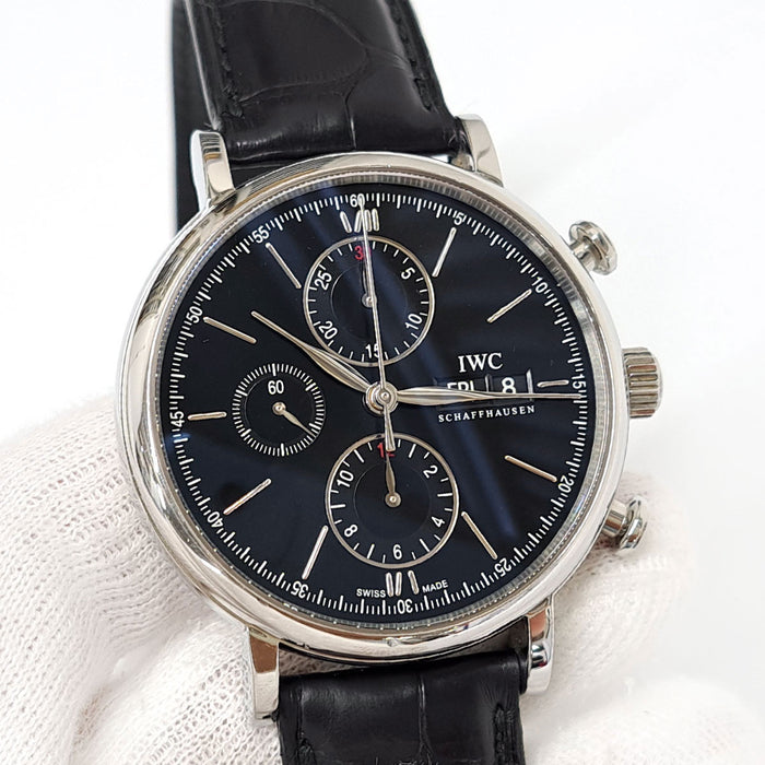 IWC 
ポートフィノ クロノグラフ 
箱ギャラ付