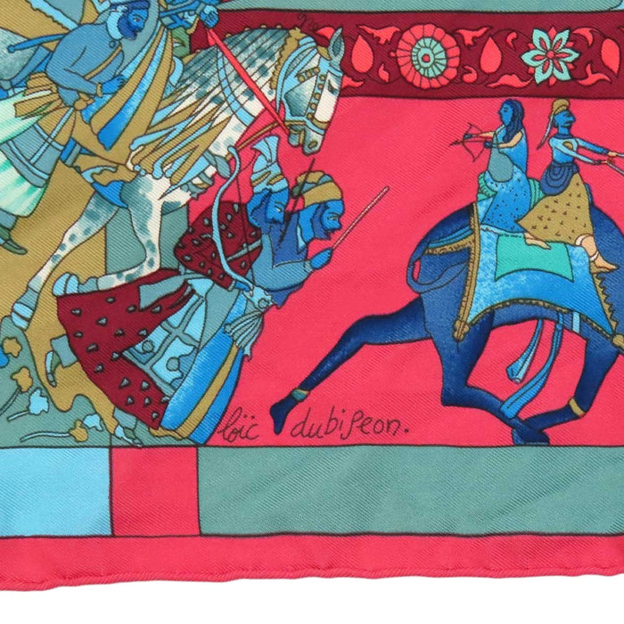 HERMES 
スカーフ 大判 シルク 
カレ 90 Fantaisies indiennes 眩惑のインド