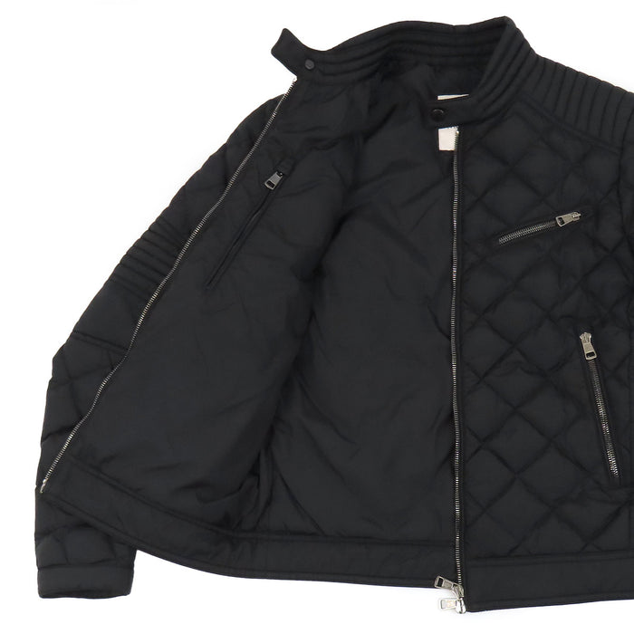 MONCLER 
ワッペン ハイネック ダブルジップ ナイロン 
BREITMAN ブライトマン ダウンジャケット