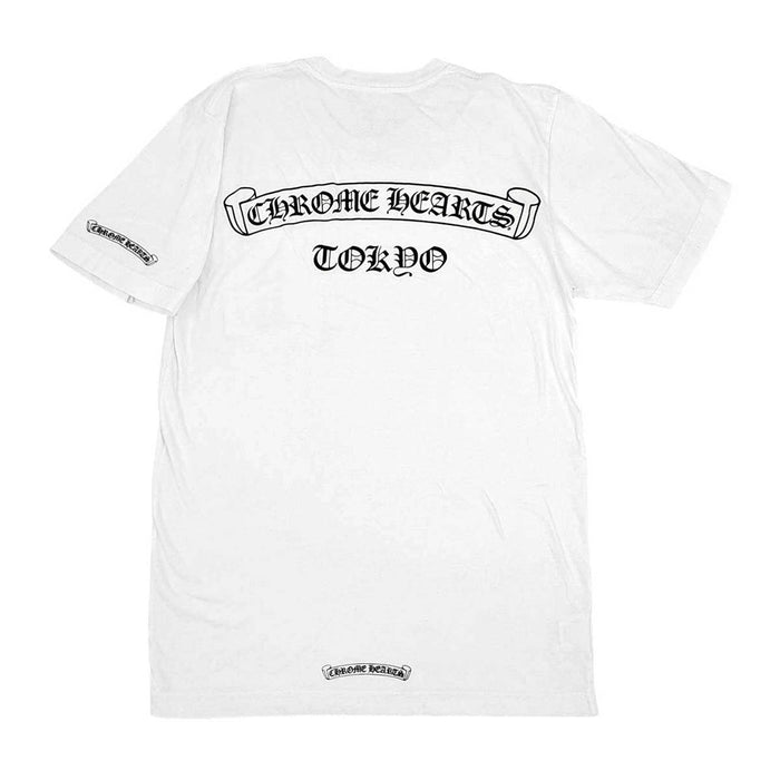 CHROME HEARTS 
CH 東京限定 コットン クルーネック 
TOKYO限定 スクロールラベル Tシャツ