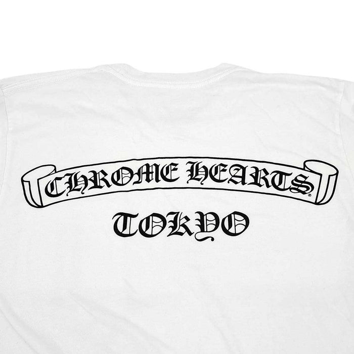 CHROME HEARTS 
CH 東京限定 コットン クルーネック 
TOKYO限定 スクロールラベル Tシャツ