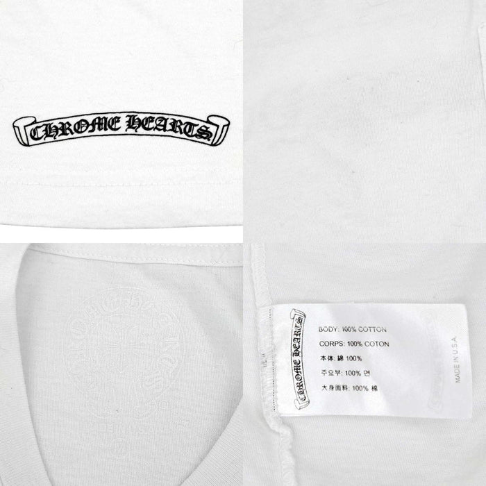CHROME HEARTS 
CH 東京限定 コットン クルーネック 
TOKYO限定 スクロールラベル Tシャツ
