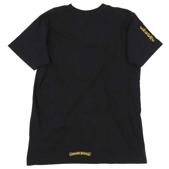 CHROME HEARTS 
CH コットン クルーネック 
ヴァインダガー スクロール ロゴ Tシャツ