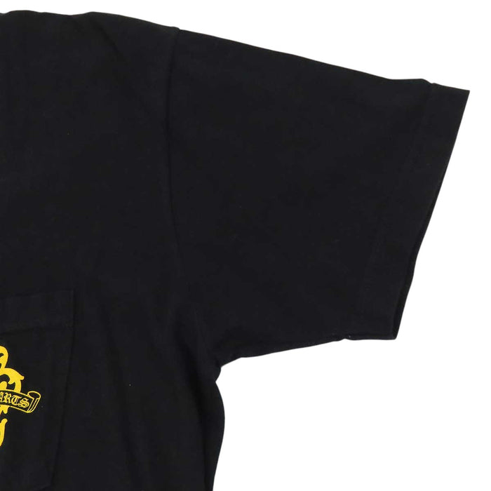 CHROME HEARTS 
CH コットン クルーネック 
ヴァインダガー スクロール ロゴ Tシャツ