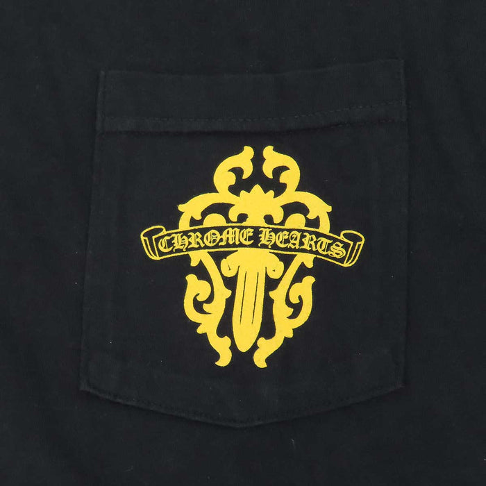 CHROME HEARTS 
CH コットン クルーネック 
ヴァインダガー スクロール ロゴ Tシャツ