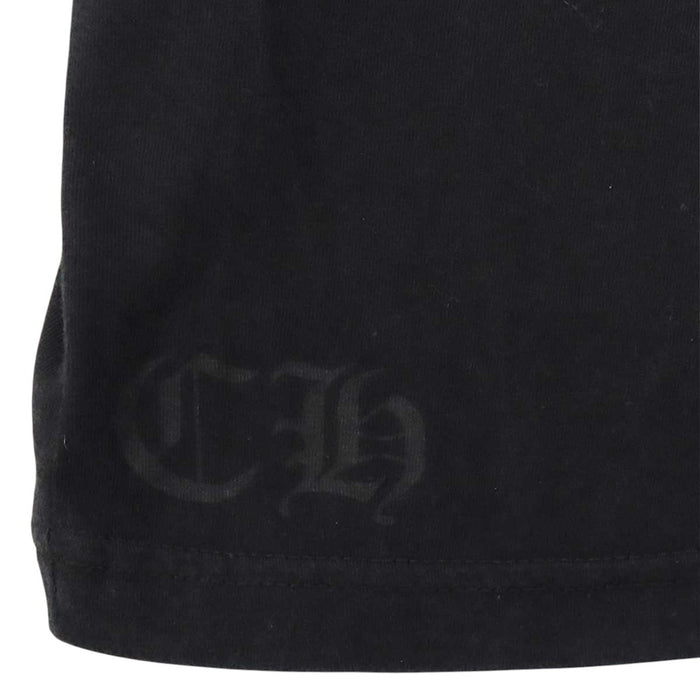 CHROME HEARTS 
CH コットン クルーネック 
ヴァインダガー スクロール ロゴ Tシャツ