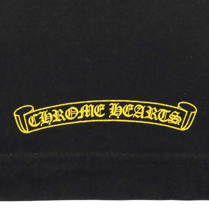 CHROME HEARTS 
CH コットン クルーネック 
ヴァインダガー スクロール ロゴ Tシャツ