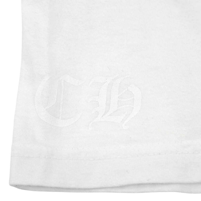 CHROME HEARTS 
アームロゴ CH コットン クルーネック 
ネックロゴ ロングスリーブ Tシャツ