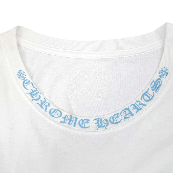 CHROME HEARTS 
アームロゴ CH コットン クルーネック 
ネックロゴ ロングスリーブ Tシャツ