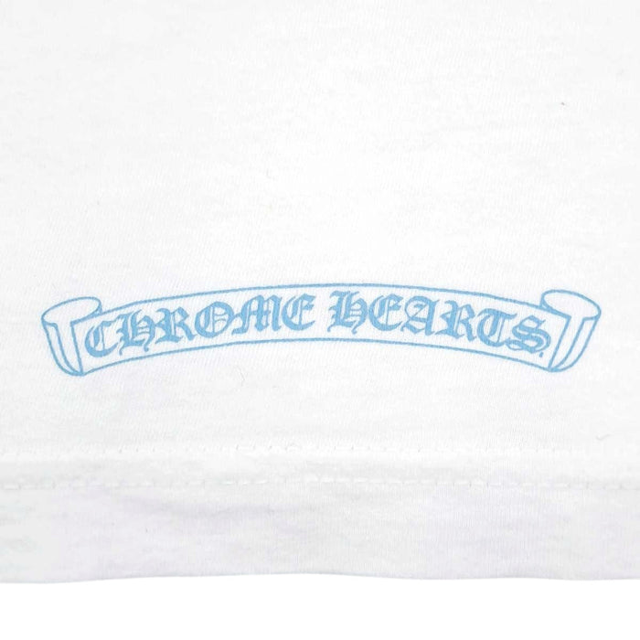 CHROME HEARTS 
アームロゴ CH コットン クルーネック 
ネックロゴ ロングスリーブ Tシャツ