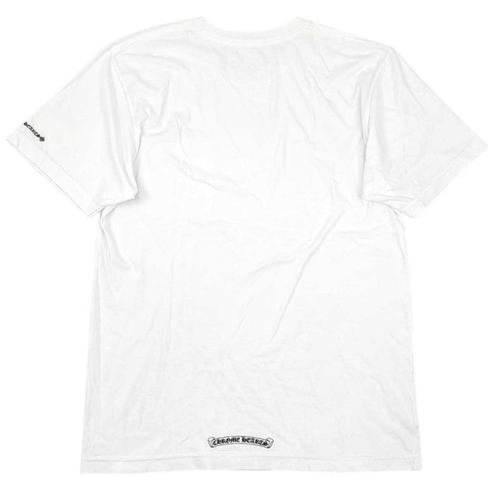 CHROME HEARTS 
CH コットン クルーネック 
ネックロゴ Tシャツ
