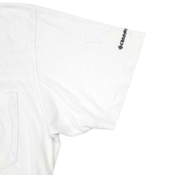 CHROME HEARTS 
CH コットン クルーネック 
ネックロゴ Tシャツ