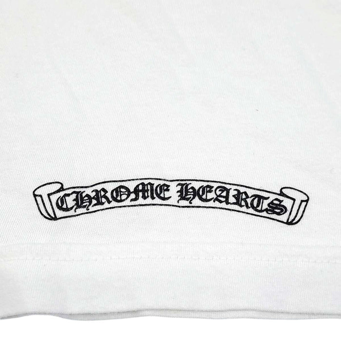 CHROME HEARTS 
CH コットン クルーネック 
ネックロゴ Tシャツ