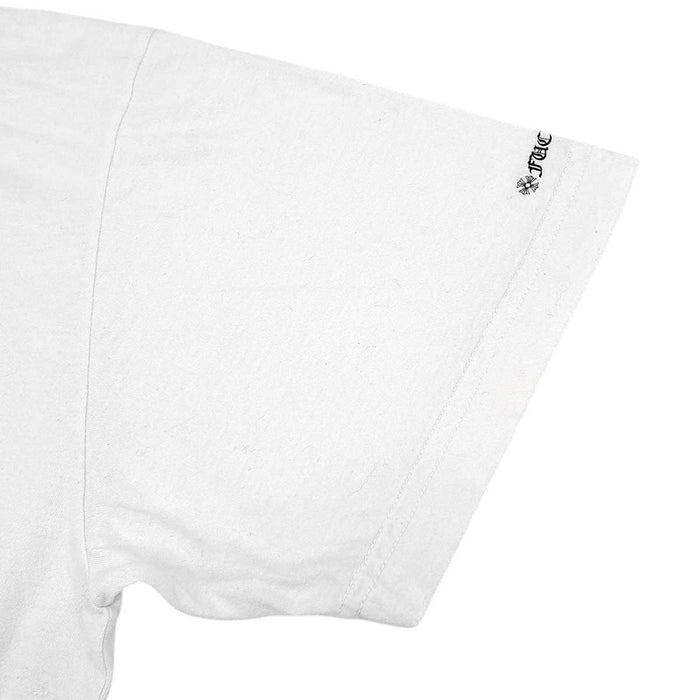 CHROME HEARTS 
CH スクロールラベル ロゴ コットン クルーネック 
ホースシュー プリント Tシャツ