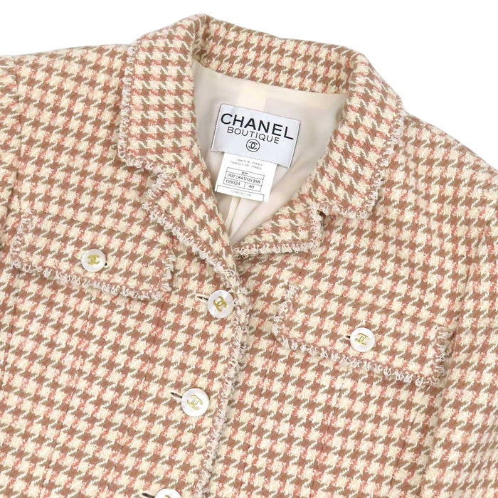 CHANEL 
COCO CC ココボタン 97P 
ココマーク ヴィンテージ ツイード セットアップ