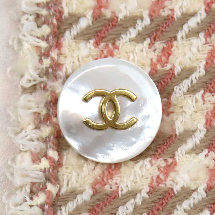 CHANEL 
COCO CC ココボタン 97P 
ココマーク ヴィンテージ ツイード セットアップ
