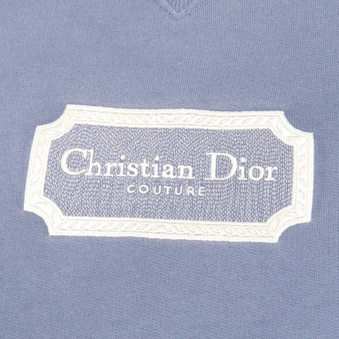 Dior 
COUTURE コットン 裏起毛 
ロゴ エンブロイダリー スウェット 
ディオールオム
