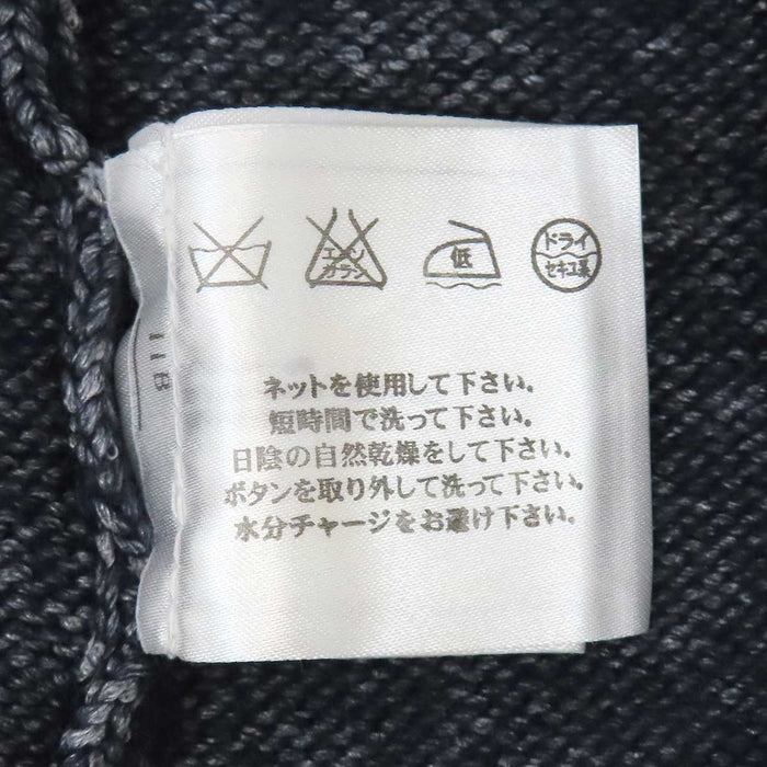 CHANEL 
COCO CC ロゴ シルク カシミヤ混 七分袖 
ココマーク ニット カーディガン