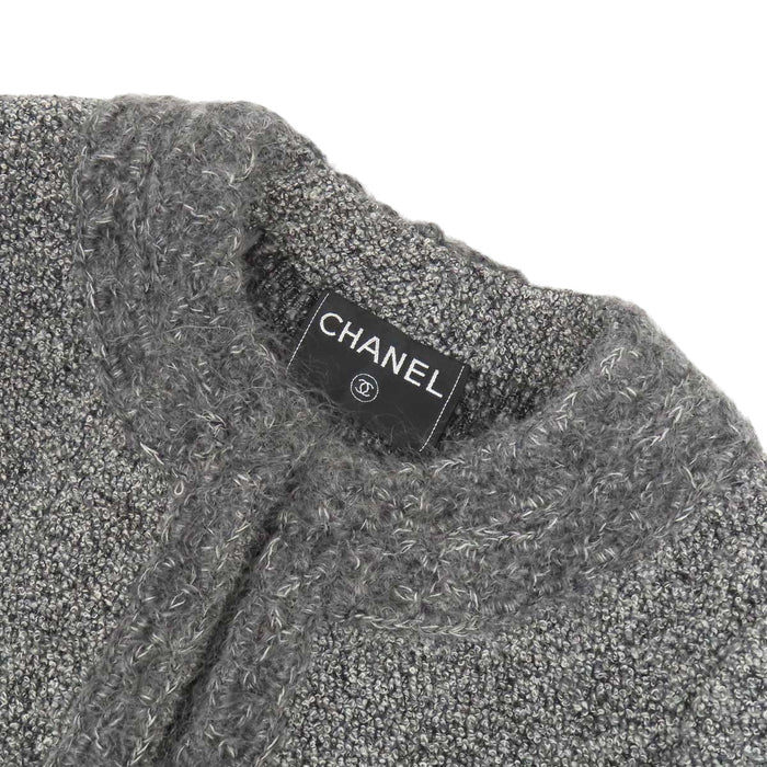 CHANEL 
COCO CC ココボタン アルパカ ウール 
ココマーク ニット ツイード ジャケット