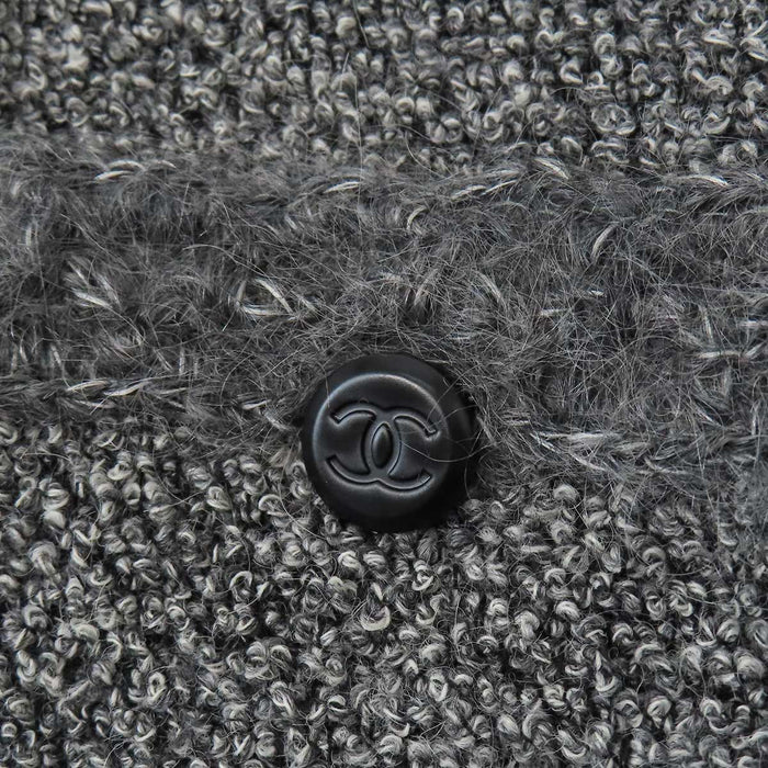CHANEL 
COCO CC ココボタン アルパカ ウール 
ココマーク ニット ツイード ジャケット