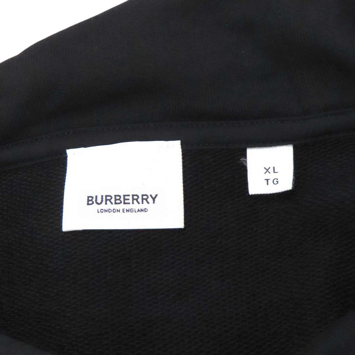 BURBERRY 
POULTER HFH ロゴ フーディ コットン 
ホースフェリー プリント スウェット パーカー