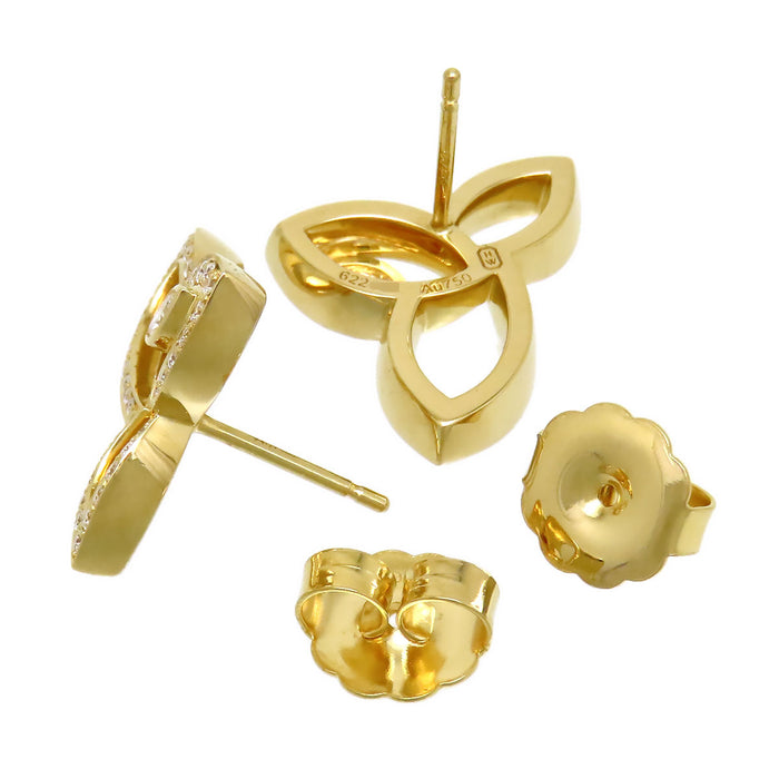 HARRY WINSTON 
リリークラスター ピアス