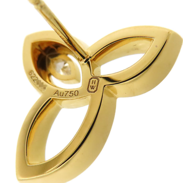 HARRY WINSTON 
リリークラスター ピアス