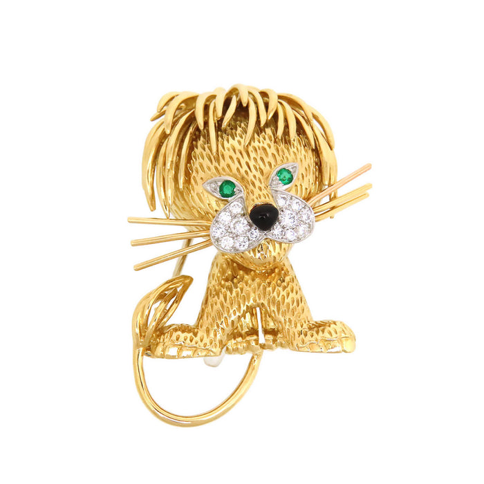 Van Cleef & Arpels 
ライオン ブローチ