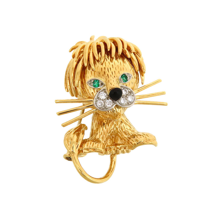 Van Cleef & Arpels 
ライオン ブローチ