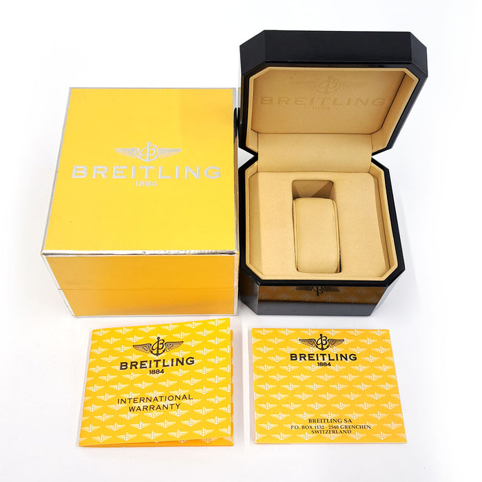 BREITLING 
Chronomat Evolution 44 Bicolor 
Includes box and papers