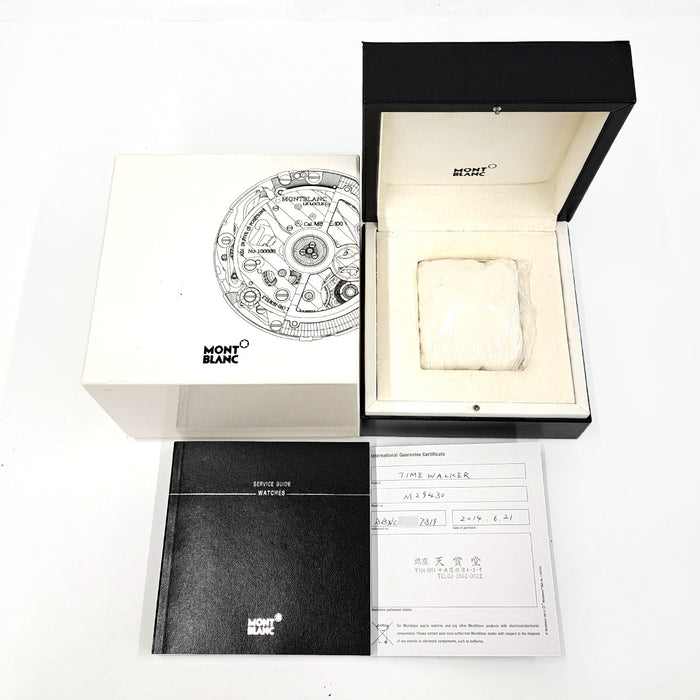 MONTBLANC 
タイムウォーカー 
箱ギャラ付