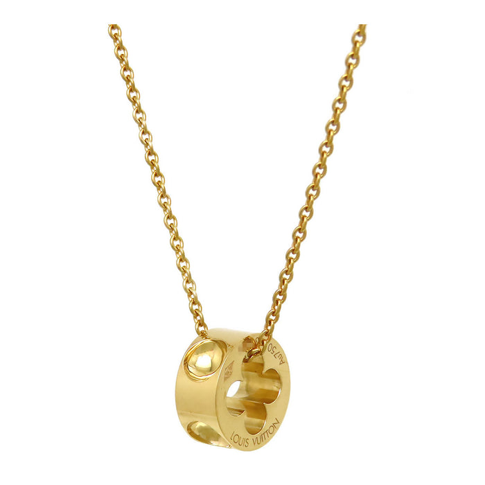 LOUIS VUITTON 
Empreinte Pendant Necklace