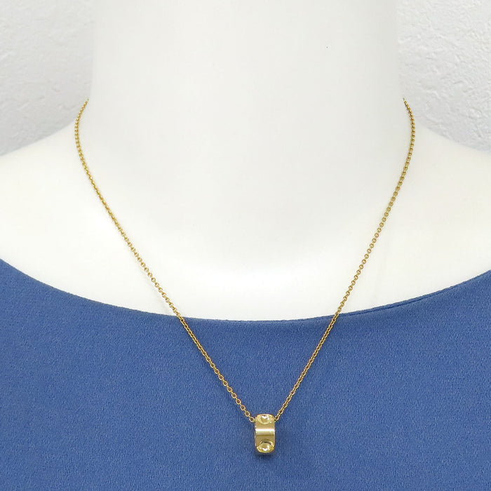 LOUIS VUITTON 
Empreinte Pendant Necklace