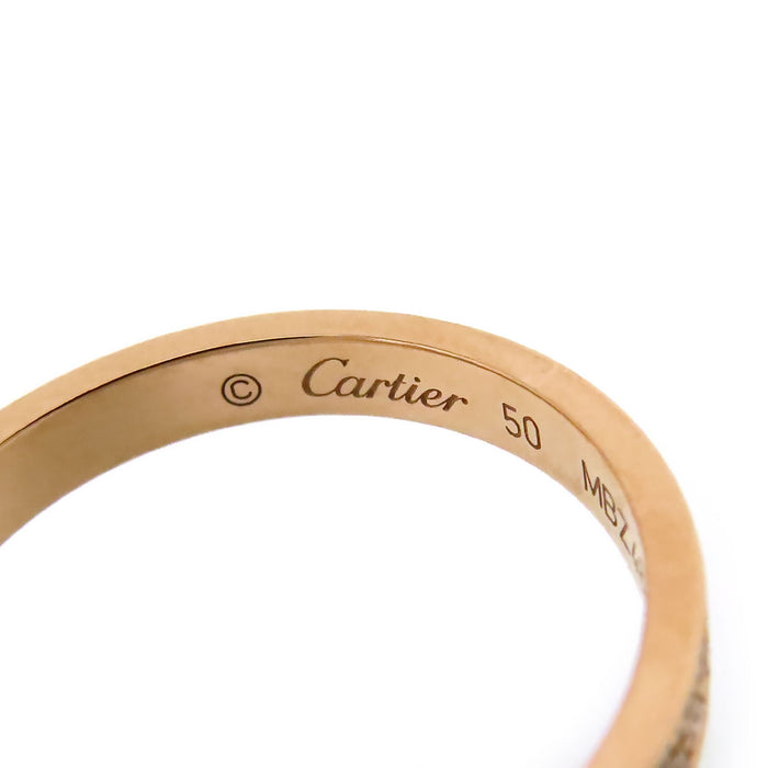 CARTIER 
Love Wedding Diamond Ring