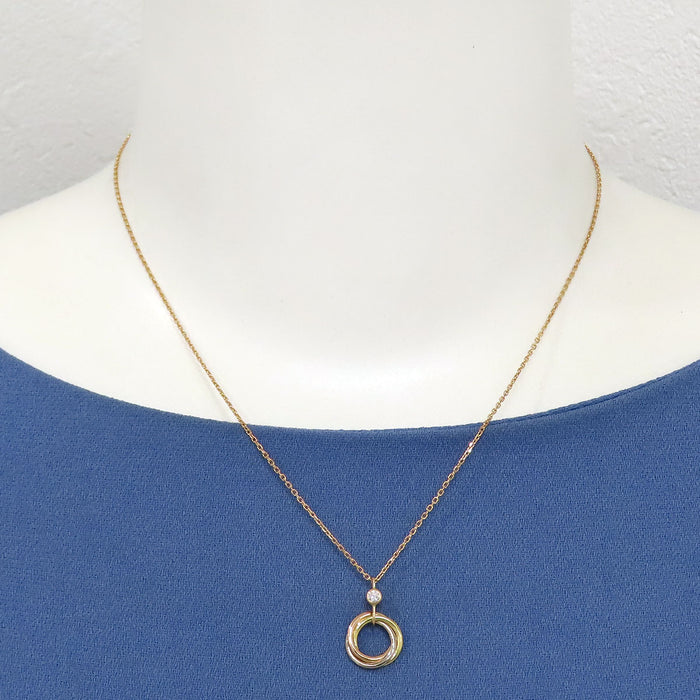 CARTIER 
ベビートリニティ ネックレス