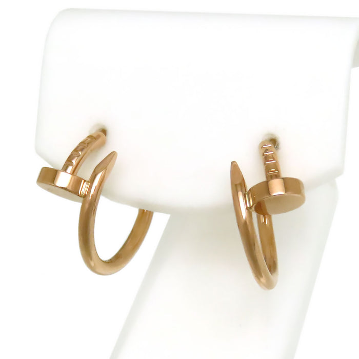 CARTIER 
ジュスト アン クル ピアス SM